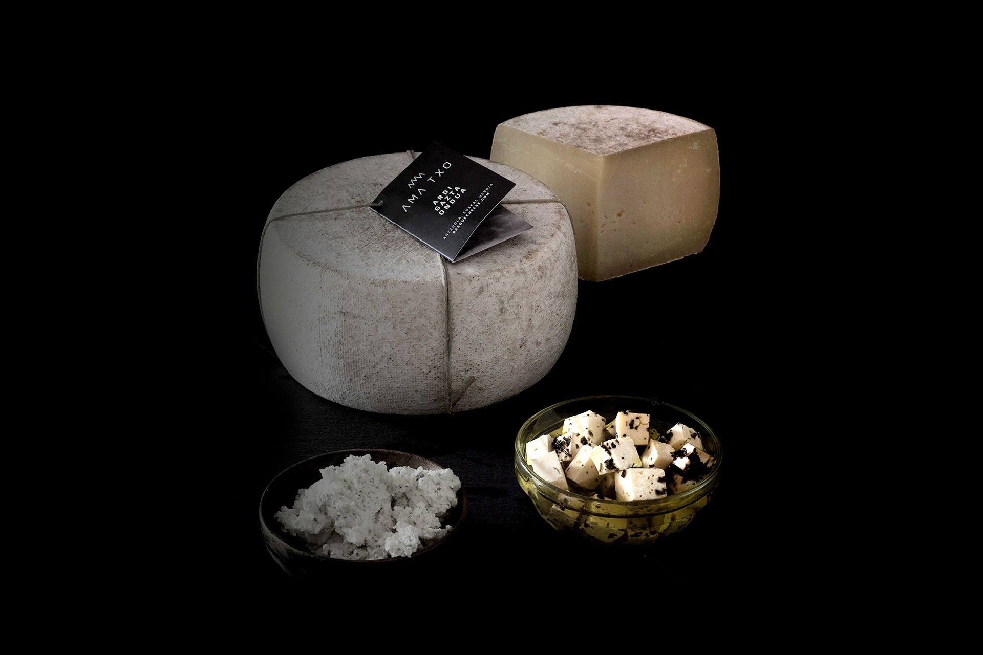 Amatxo, Basque Cheese - design and brand positioning by Joseba Attard